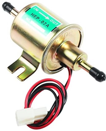 Flaconi Pompa Benzina per Auto,Pompa Gasolio 12v,Pompa Benzina 12v,HEP-02A Universale Pompa Carburante,Pompa del Carburante Elettrico,Pompa di alimentazione elettrica,Per Benzina,Diesel,Motori