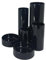 5 Star Office Desk Tidy with 6 Compartment Tubes Black