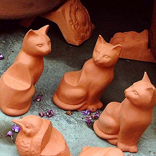 Terracotta Cat Pot Feet (set of 3)