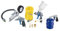 MICHELIN Kit Air Comprimé avec Pistolet gonflage homologué - 8 Pièces (Inclus Soufflette Bec Court, Pistolet de Gonflage homologué, Pistolet à Peinture, Pistolet de Nettoyage, Tuyau Spirale, 3 Buses)