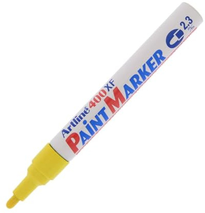 Artline Ek400 Paint Marker - Yellow