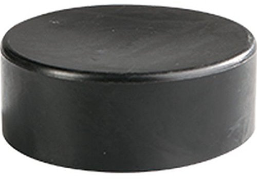 LEMAX® Ersatzkappe für Rohrpfosten, Ø 60mm, Rohrkappe rund, schwarz, Kunststoff, Pfostenkappe, Pfostenabdeckung