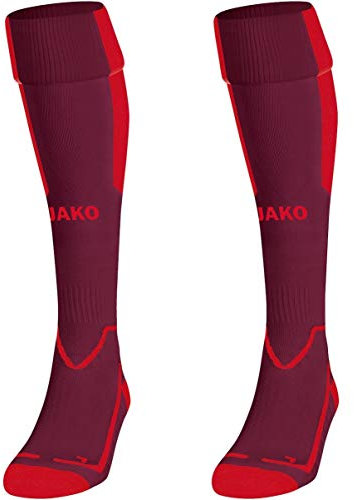 JAKO Lazio Stutzenstrumpf rot, 4 (39-42) Herren