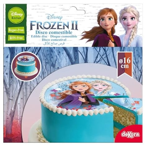 Dekora - Edible Paper Frozen Cake Topper - 16 cm