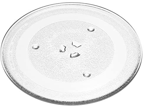 vhbw Glas Mikrowellen-Teller kompatibel mit Samsung MG23F301TCS/EG, MG23F301TCW/BW, MG23F302TAK/BW, MG23F302TAS/BW Mikrowelle