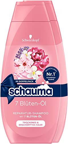 SCHAUMA Shampoo 2er 2x400 ML 7 Blüten-Öl