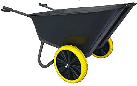 Schubkarre KTL beschichtet Futterkarre 293L 2 Rad KELBERG PU Räder Starcoflex