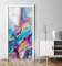 MyMaxxi - Tür bekleben mit Türtapete Türposter Türfolie Selbstklebend 90x200 Farbstrudel hellblau - Tür verschönern Türaufkleber ? Türposter Türklebefolie Bunt Mehrfarbig