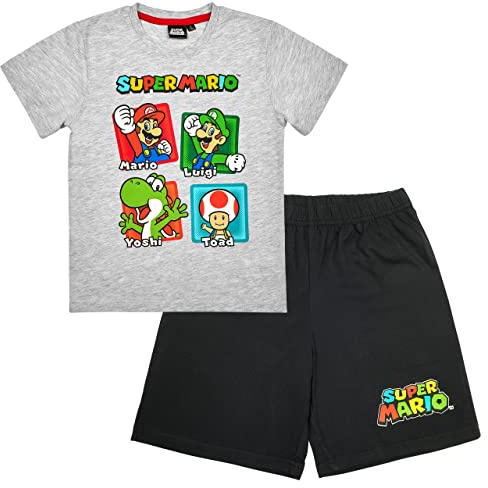 SUPER MARIO Pyjama Kurzarm Schlafanzug