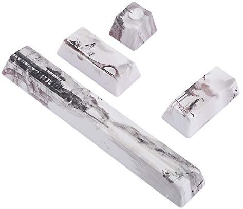 Touche Espace,Tbest Touche Espace,Clé Barre D'Espace Touches Barre D'Espace Claviers,Souris Accessoires Landse Pattern Diy Keys Spaceescenternumpad Enter Key For Mechanical Keyboards(Landse Pattern,4