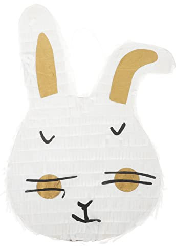 ABOOFAN Lustige Piñata Kaninchen-piñata-Spielzeug Dekorative Piñata Neujahrs-piñata Geburtstag Piñata Festival-Pinata- Party-piñata-anhänger Osterschmuck Süssigkeit Kind Hase Papier