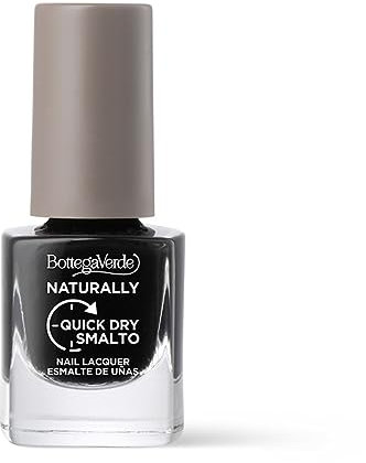 Bottega Verde - Naturally quick dry - Nagellack (5 ml) - reines Schwarz