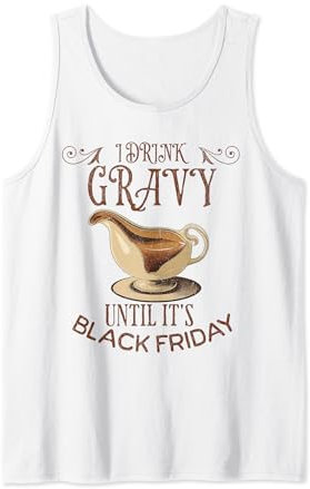 Gravy Outfit Funny Thanksgiving Dinner Costume | Gravy Boat Tank Top