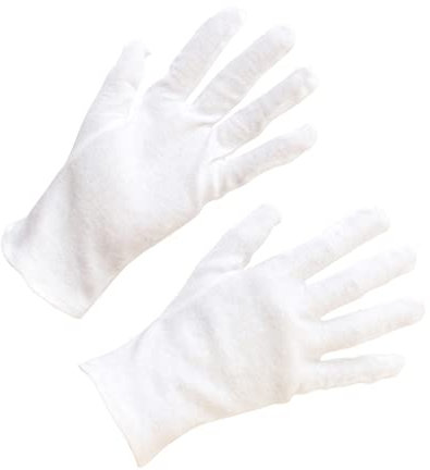 Mobestech Feuchtigkeitsspendende Handschuhe 12 Paare Handschuhe Spa Arbeit Wen Wan Weiß Arbeitshandschuh