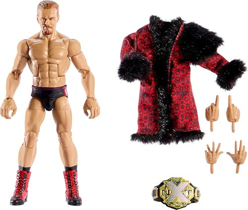 Mattel WWE Elite Collection - Ilja Dragunov, personaggio collezionabile Series 114, action figure articolata e con mani intercambiabili, giocattolo per bambini, 8+ anni, JCH96