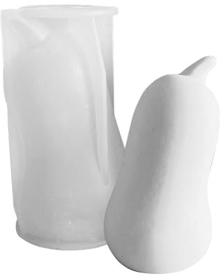 Stampo in resina a forma di zucca, stampo in silicone per la produzione di sapone, stampo per candele a forma di zucca, ampia gamma di stampi per candele di zucca di Halloween, in resina epossidica