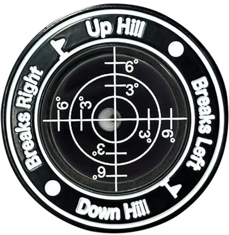 L0famy Golf Markers For Putting Green, Golfs Accessories For Adults Kids, Golf Putt Green Reader, Ball Markers For Putting Reading Aid, Slope Reader with Level Measuring Tool For Men Women