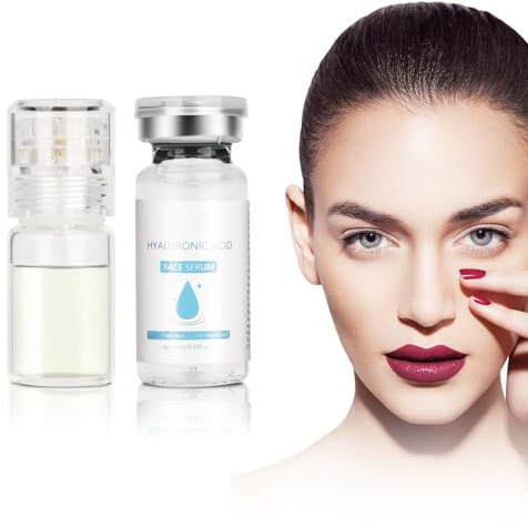 Micro Infusion System,Microneedling Infusionssystem Set,Mikro-Infusionssystem für Gesicht,Gesichtssystem Mit Serum,Micro Infusionssystem für Lippen,Hyaluronsäure-Serum für Gesicht,für Alle Hauttypen