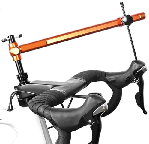 Nevalerra Fahrrad-Handschalt-Einstellwerkzeug, Rennrad-Handschalt-Einstellwerkzeug, Symmetrischer Links-Rechts-Einsteller Metall zur Höhen- und Lenkerausrichtung, Fahrrad-symmetrisches