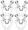 1 Set Ganci per Termici Ganci per Installazione Facile e Sicura Riscaldamento Grondaie