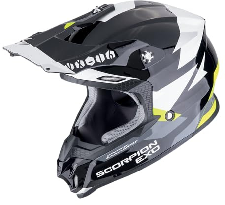 SCORPION VX-16 EVO AIR ROD Black-Neon Yellow S