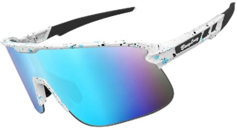 BangLong Sport Sonnenbrille für Herren Damen - UV400 Schutz TR90 Schnelle Sportbrille Brille Fahrradbrille für Fahrrad Laufen Baseball Outdoor