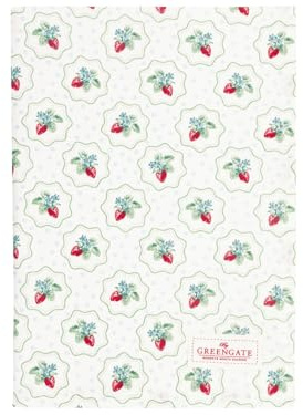 GreenGate Berry Geschirrtuch Petit White 70x50cm