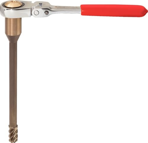 KS Tools 150.1981 Reibahle für ABS-Sensoren mit abwinkelbarer Knarre, Ø 10,0 mm