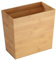 iDesign, Formbu, Cubo de basura, Rectangular, Bambú