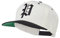 e4Hats.com Old English P Bestickte Flat Bill Cap, natural black, Einheitsgröße