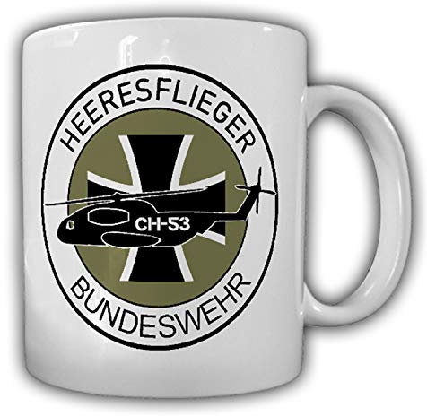 Heeresflieger BW CH35 Heer BW Bückeburg Fritzlar Wappen - Tasse #18101