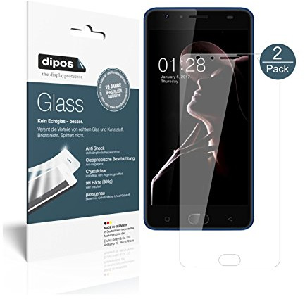 dipos 2x Displayschutzfolie 9H klar für Gretel GT6000