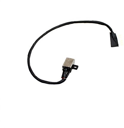 Gintai DC Jack Dock DC Port Charging Port Cable for Dell for Inspiron 15 | 5000 5565 5566 5567 5570 17 5765 5767 BAL30 P32E P66F 0R6RKM DC30100YN00 DC30100ZM00 19cm Socket