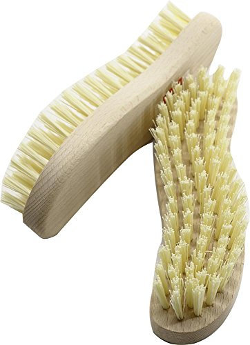 Tiptop Home RMB 2er Set Scheuerbürste in S-Form mit Holzgriff