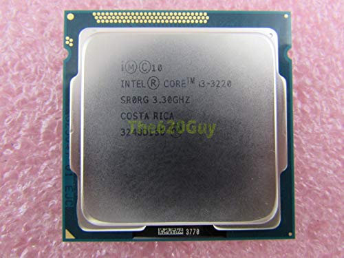 Intel Core i3-3220 3.3GHz 3.30GHz 3M SR0RG Socket 1155 Ivy Bridge CPU Processor (Renewed)
