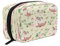 BKEOY Make-up-Tasche mit schönem Blumenmotiv und Reh