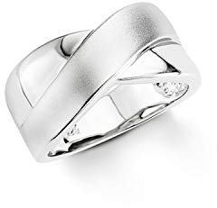 Amor Ring 925 Sterling Silber Damen Ringe, Silber, Kommt in Schmuck Geschenk Box, 9812134