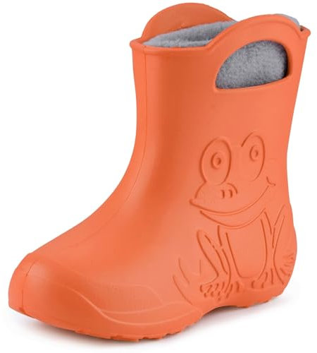 Ladeheid Stivali Bambino e Bambina in Eva LA-CA-03 (Arancione (151c), 28/29 EU)