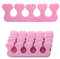 YYAOGAGNG 20pcs Soft Foam Sponge Toe Separators Finger Dividers Soft Sponge Finger Divider Spacer Nail Art Manicure Pedicure Tools