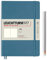 LEUCHTTURM1917 363398 Notizbuch Medium (A5), Softcover, 123 nummerierte Seiten, Stone Blue, blanko