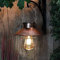 Solarlaterne für Außen,Gartendeko Hängend Vintage Metall Solarleuchten Gartenleuchte mit Warmen LED-Lampen für Outdoor Garten Hof Terrasse Baumdekoration, Wegbeleuchtung Deko(Kupfer)