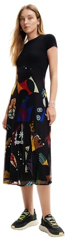 Desigual Damen Vest_lin_ Lacroix Dress