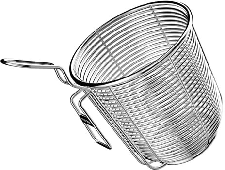 Passoire Louche à thé Cuisine Huile Pâtes Alimentaire Poignée Panier: Nouilles Passoires Passoire: Pâtes, Capacité avec Pot, Bouillir Légumes Presse for Noddle Tamis Perforé Ramen Ménage Passoire À Th