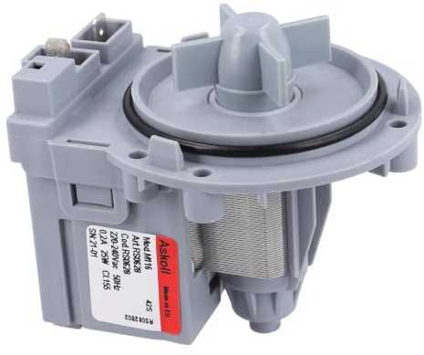 easyPART passend für EUROPART 10095117 Ablaufpumpe wie LG EAU61383505 | Askoll M116 RS0628 für Waschmaschine, Laugenpumpe, Abwasserpumpe, Mod S3008, Art RT021800, Frontlader, Waschtrockner