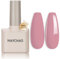 MAYCHAO 15ML Mauve Pink Gel Nail Polish, Soak Off UV LED Gel Polish Nail Art Starter Manicure Salon DIY at Home, 0.5 OZ