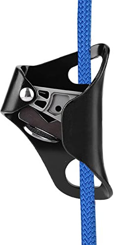 Verdant Touch Chest Ascender Riser Bergsteigen Klettern Brustaufsteiger für 8-13 mm Seil, Abseilausrüstung, Schwarz