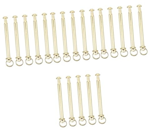TOPBATHY 20 Sets Nagelventilator Anhänger Tragbarer Handheld Ersatzzubehör Nieten Reise Kleine Ventilatoren Tragbare Befestigungsschrauben Handventilatoren Faltbarer