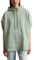 Marc O'Polo Damen Hoodie aus Bio-Baumwolle Relaxed Fit, Grün (Dusty Mint), L