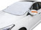 Auto Windschutzscheiben Abdeckung für Opel Corsa E 2014-2019,Scheibenabdeckung Winter Frostabdeckung Frontscheibenabdeckung 9 Magnetische Dick Schutzabdeckung Schnee Frost Staub Wasserbeständig