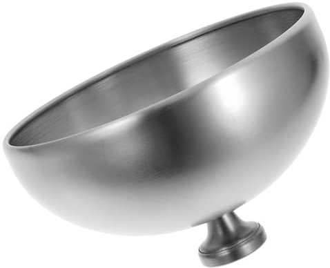 CONGARTENO Stainless Steel Steak Cover Round Food Protective Dome Lid for Western Dining Table Use Food Cover for BBQ and Serving